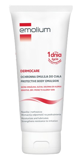 Emolium Dermocare ochronna emulsja do ciała, 200 ml
