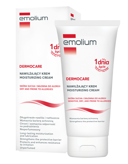 Emolium Dermocare nawilżający krem, 75 ml