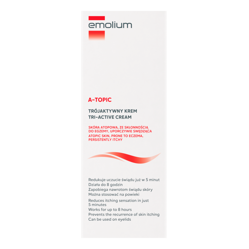 Emolium A-Topic kojący trójaktywny krem, 75 ml