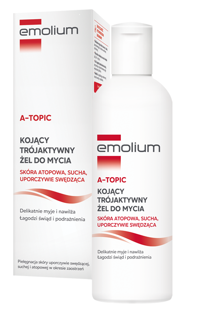 Emolium A-Topic, żel do mycia, 200 ml