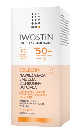 Iwostin Solecrin, nawilżająca emulsja, SPF 50, 100 ml