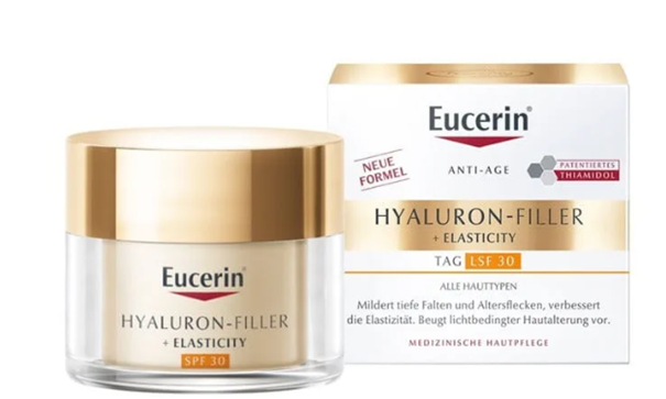 Eucerin Hyaluron-Filler + Elasticity, krem na dzień do twarzy, SPF30, 50 ml