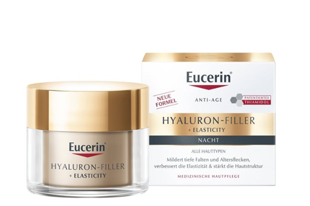 Eucerin Hyaluron-Filler + Elasticity, krem na noc, 50 ml