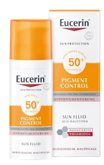 Eucerin Sun Pigment Control, fluid przeciw przebarwieniom, SPF 50+, 50 ml