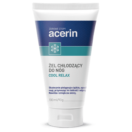 Acerin Cool Relax Żel , na zmęczone i ciężkie nogi, 150 ml
