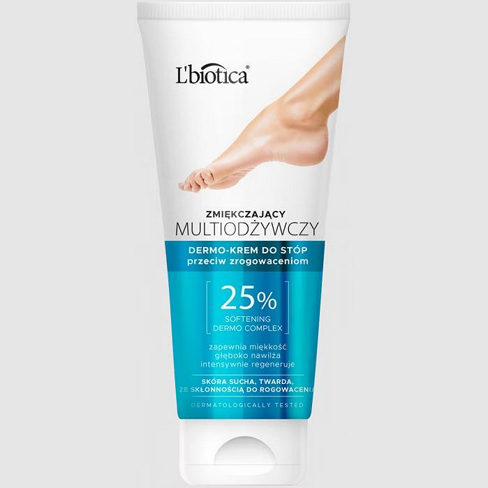L'Biotica Home Spa, dermo-krem do stóp przeciw zrogowaceniom, 100 ml