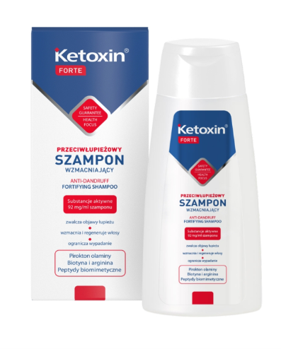 Ketoxin Forte, szampon przeciwłupieżowy, 200 ml