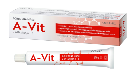 A-Vit, maść ochronna z witaminą A + E, 25 g