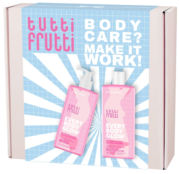 Tutti Frutti everybody glow żel, 400 ml + balsam, 250 ml