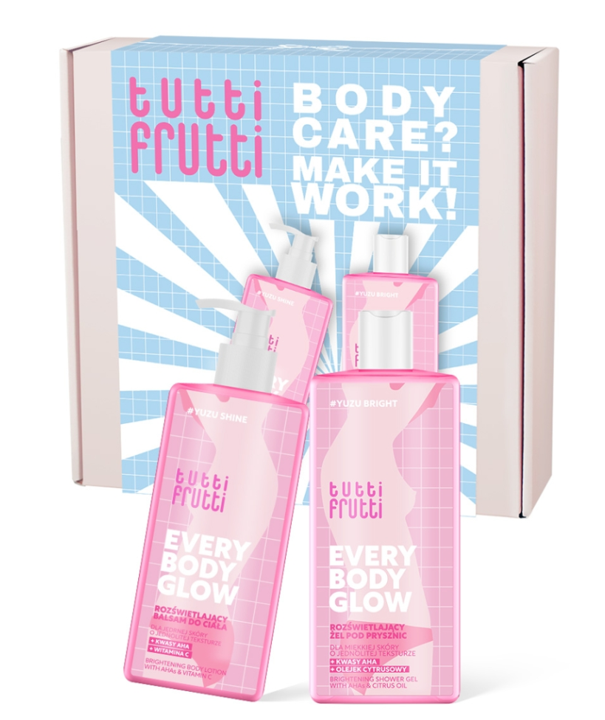 Tutti Frutti everybody glow, żel, 400 ml + balsam, 250 ml