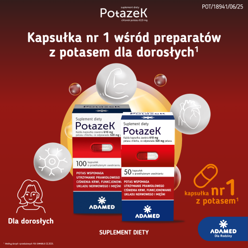 Potazek, kapsułki, 50 szt.