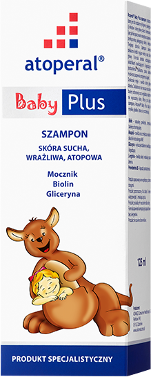 Atoperal Baby Plus szampon, do skóry suchej, wrażliwej i atopowej, 125 ml KRÓTKA DATA 01.09.2024