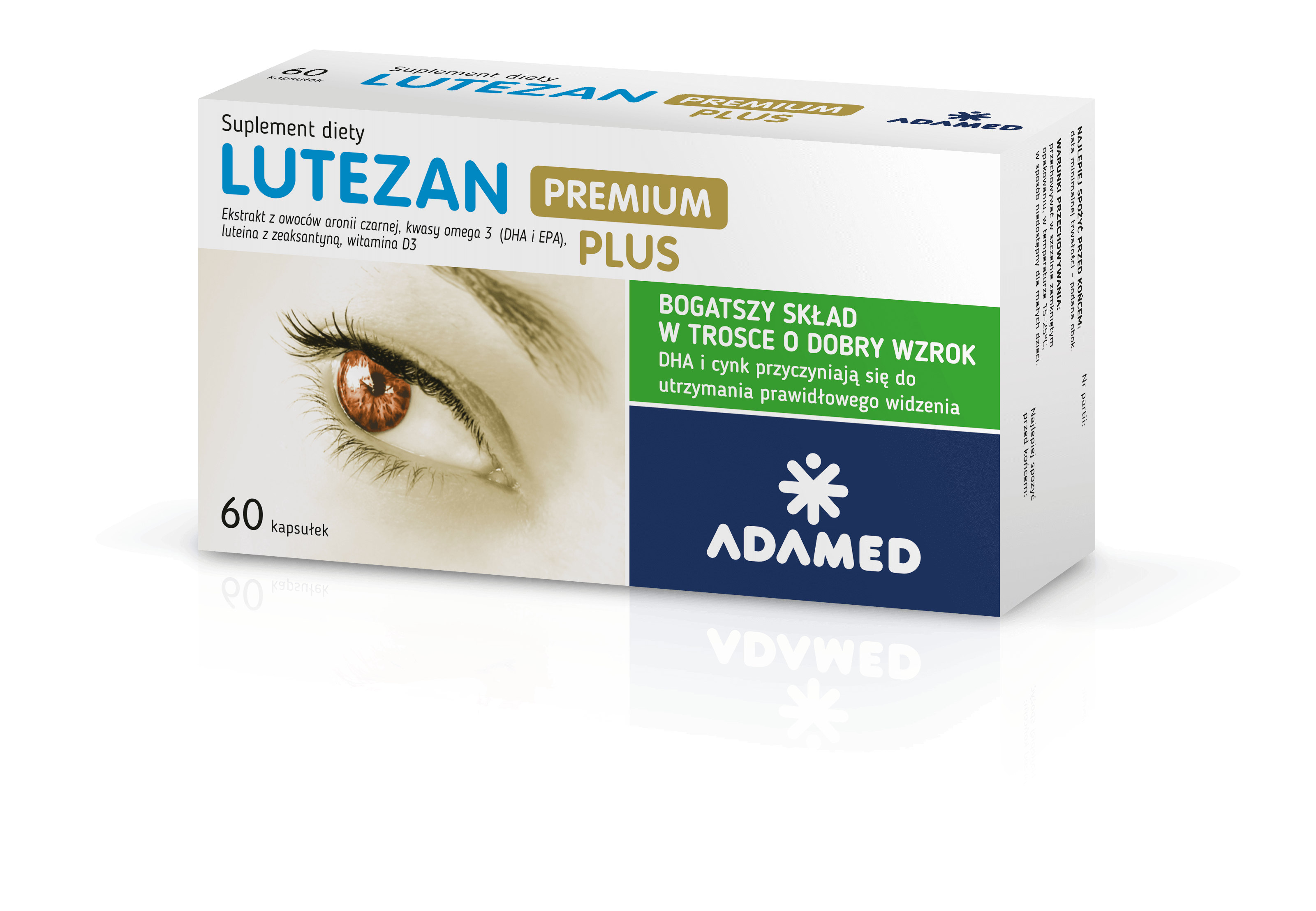 Lutezan Premium Plus, 60 kapsułek