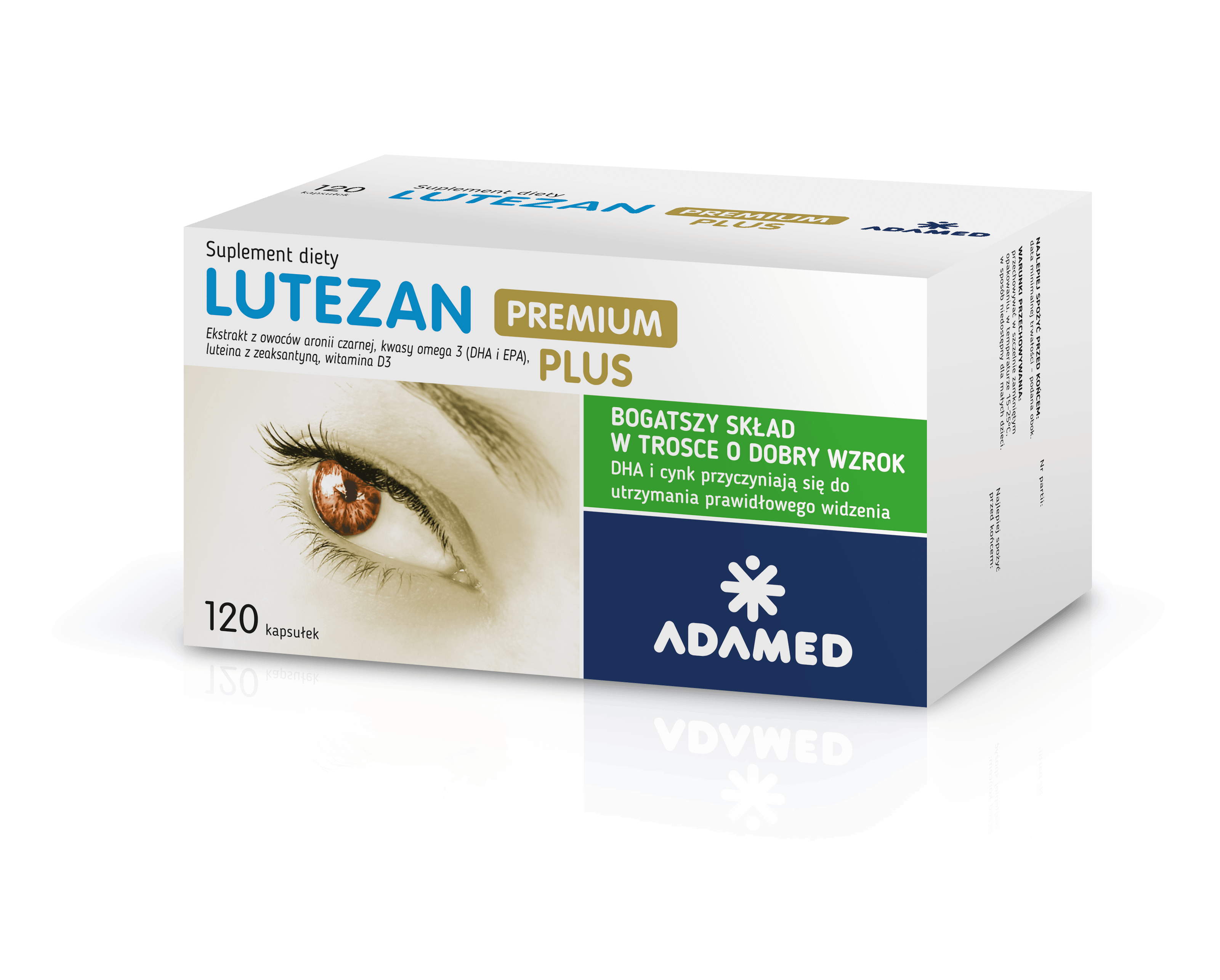 Lutezan Premium Plus, 120 kapsułek