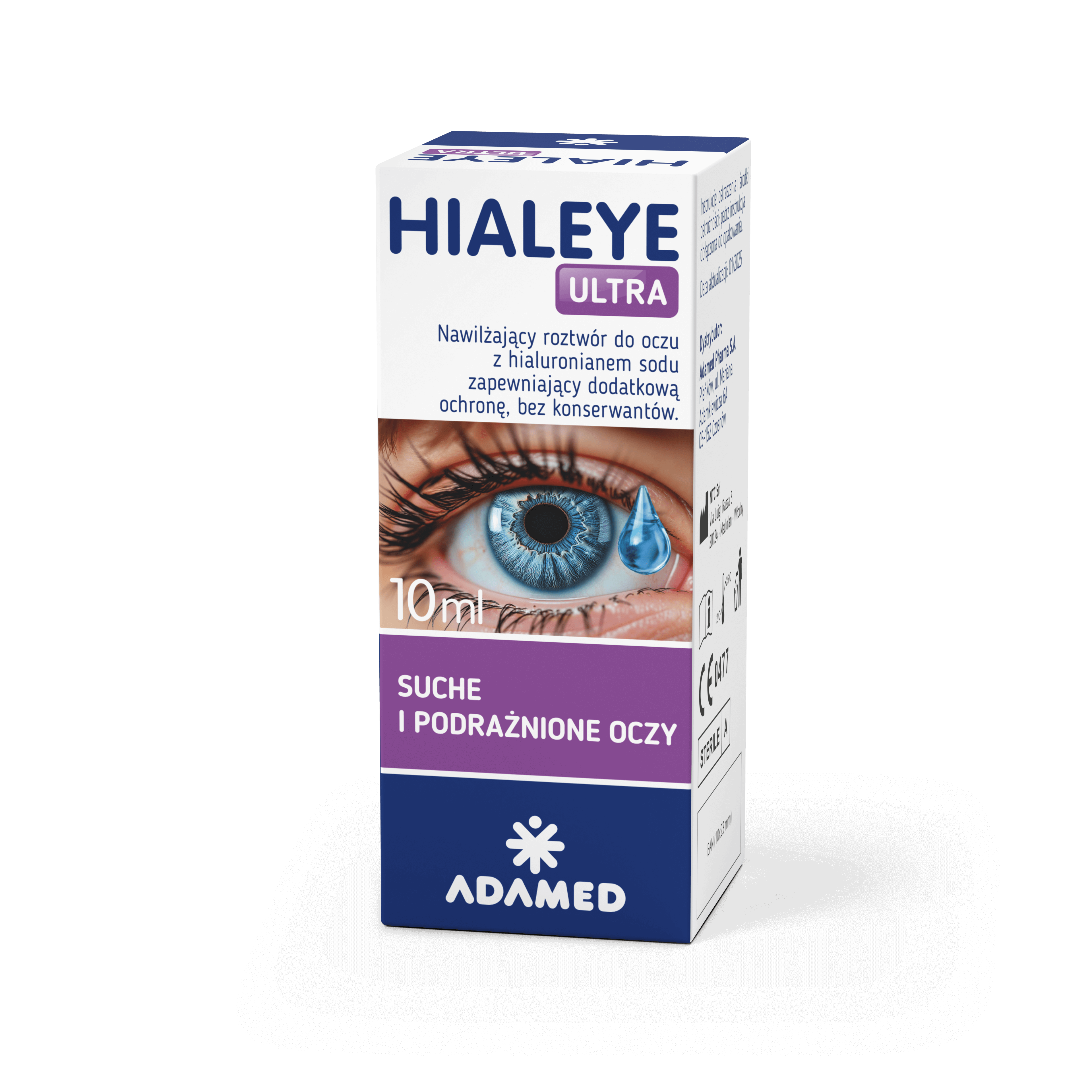 Hialeye Ultra, krople do oczu, 10 ml