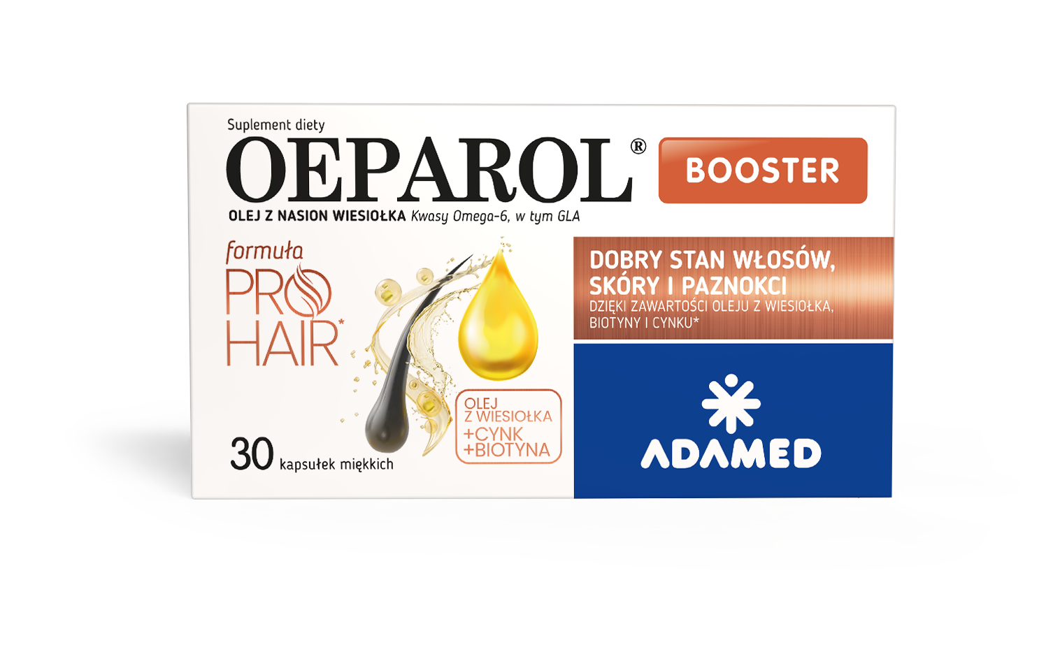 Oeparol Booster, 30 kapsułek