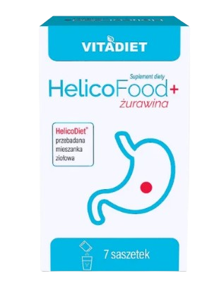 HelicoFood + Żurawina 7 saszetek