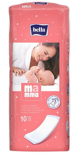 Bella Mamma, podkłady poporodowe bez folii, 10 szt.
