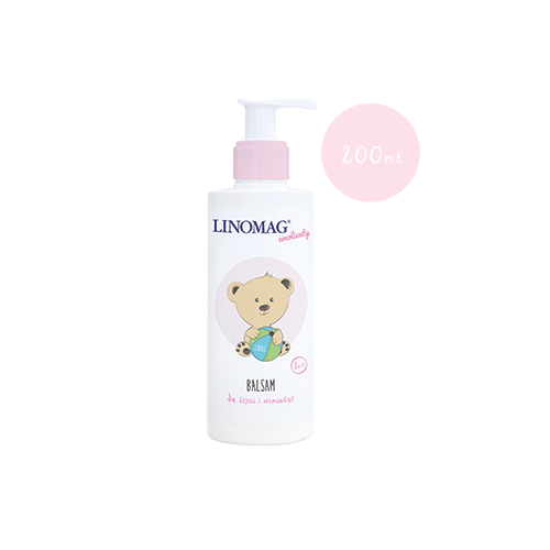 Linomag, balsam do pielęgnacji ciała dla dzieci i niemowląt, 200 ml