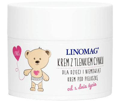 Linomag , krem do pielęgnacji okołopieluszkowej skóry dzieci i niemowląt, 50 ml
