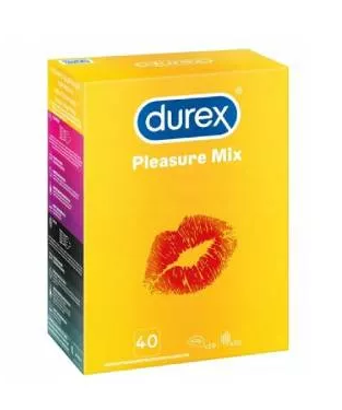 DUREX Pleasure Mix, 40 sztuk