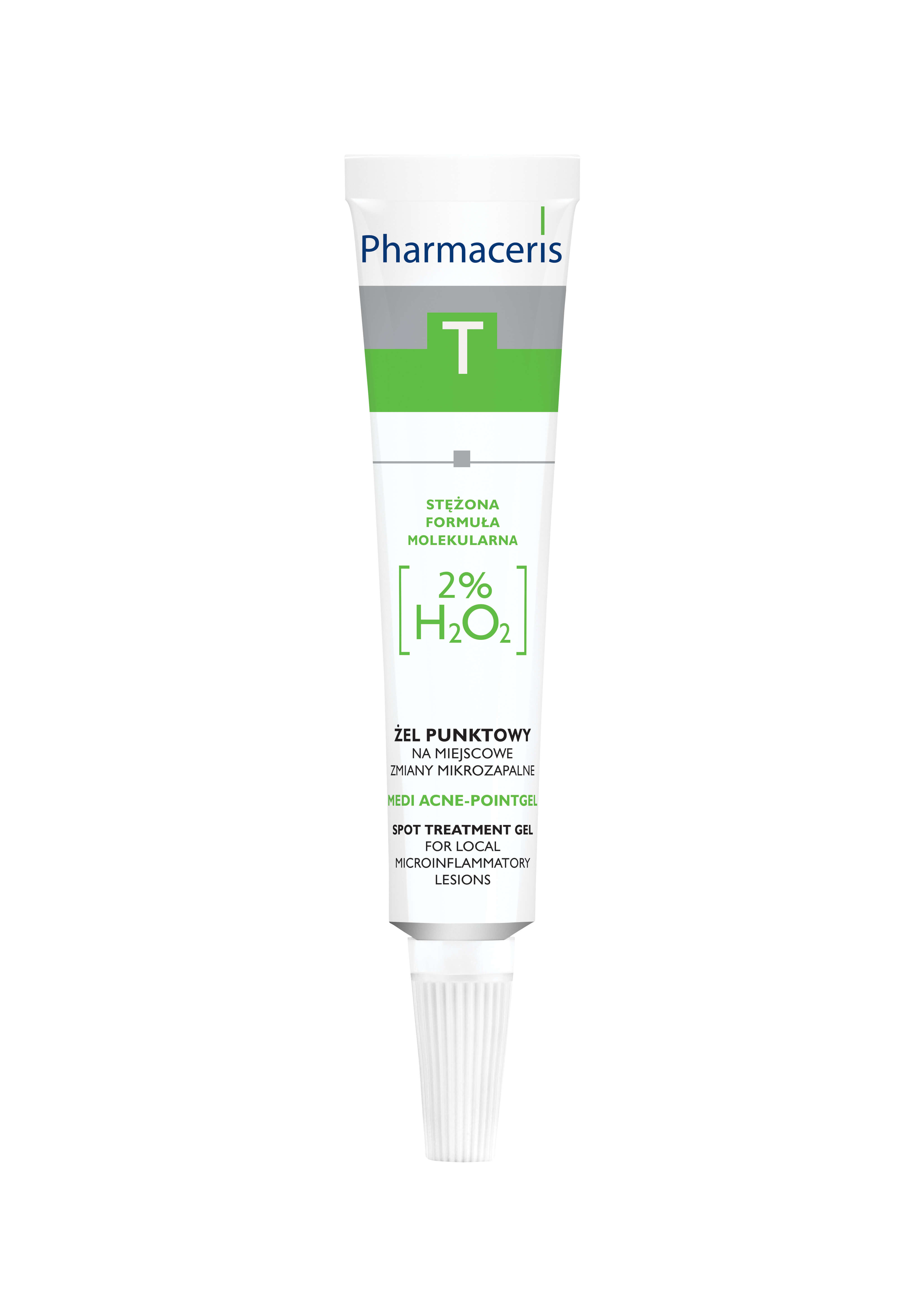 Pharmaceris T Medi Acne-Pointgel , żel punktowy na zmiany mikrozapalne 2% H2O, 10 ml