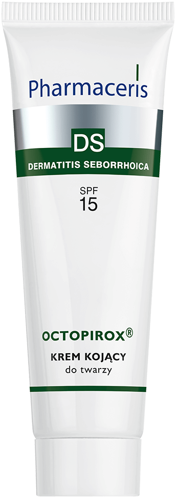 Pharmaceris DS Octopirox, krem kojący do twarzy dla skóry łojotokowej, zaczerwienionej skłonnej do łuszczenia się SPF 15, 30 ml