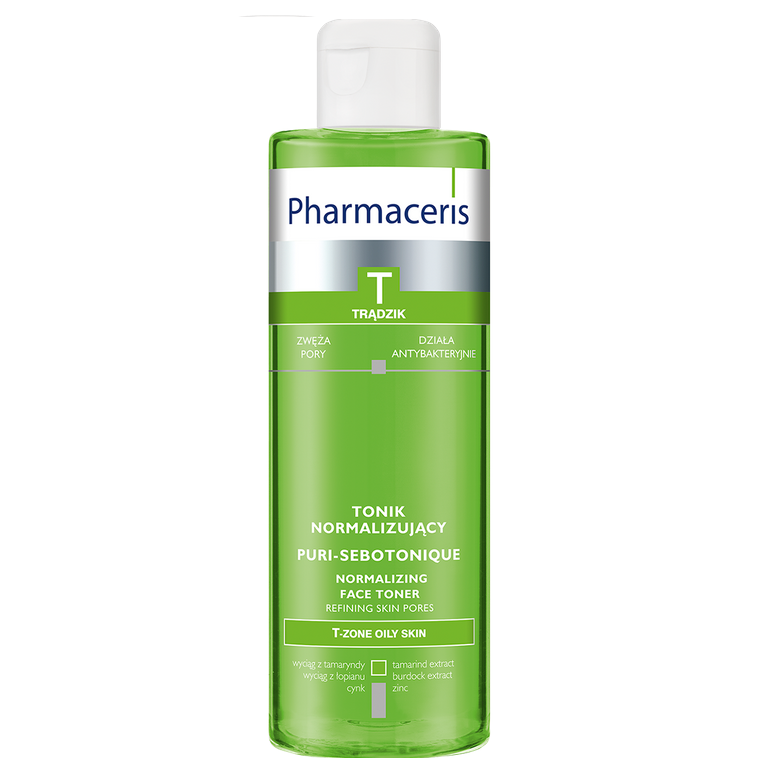 Pharmaceris T Puri-Sebotonique, tonik normalizujący do skóry trądzikowej, mieszanej, ze skłonnością do nadmiernego wydzielania sebum, 200 ml