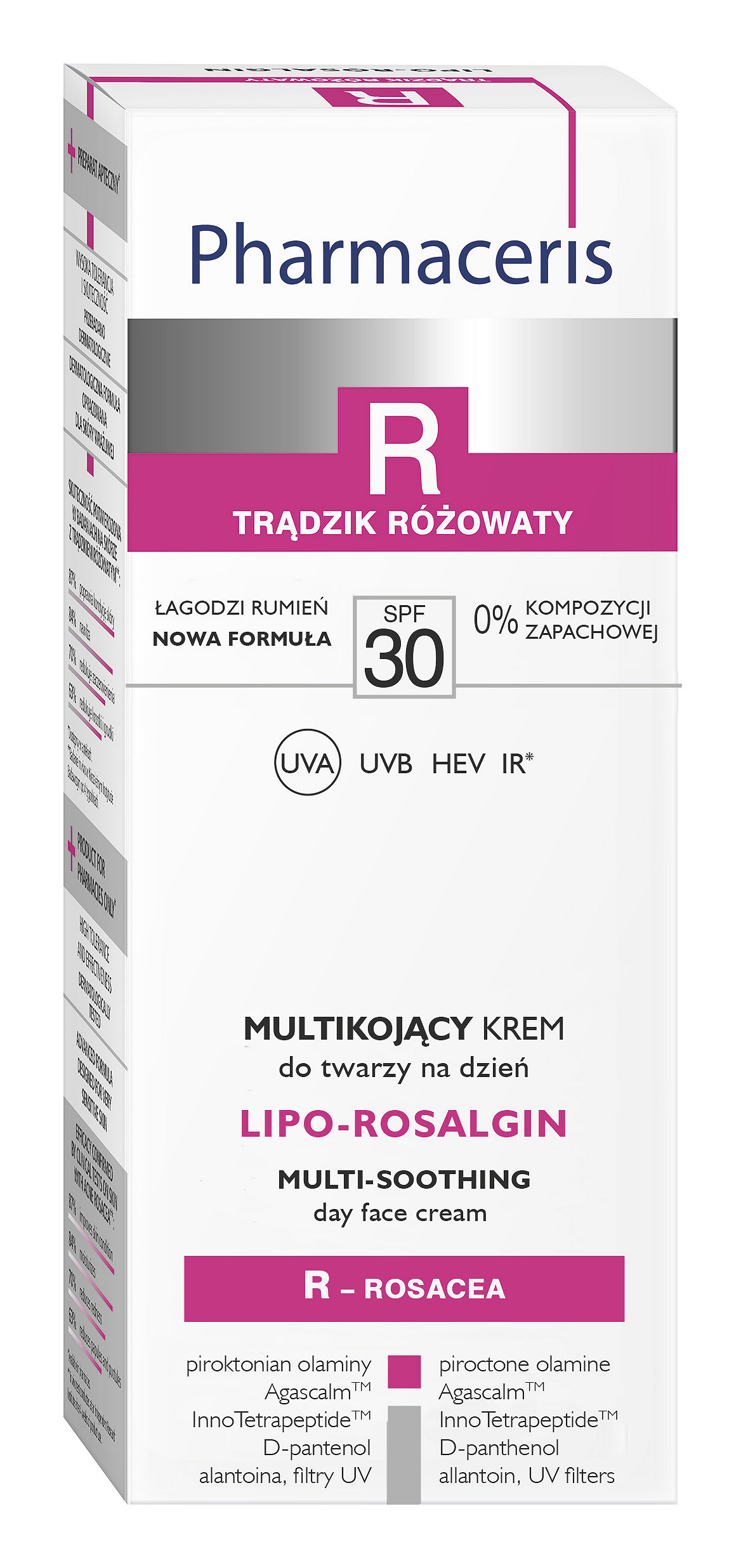 Pharmaceris R Lipo-Rosalgin ,  krem multikojącydo suchej skóry twarzy, 30 ml