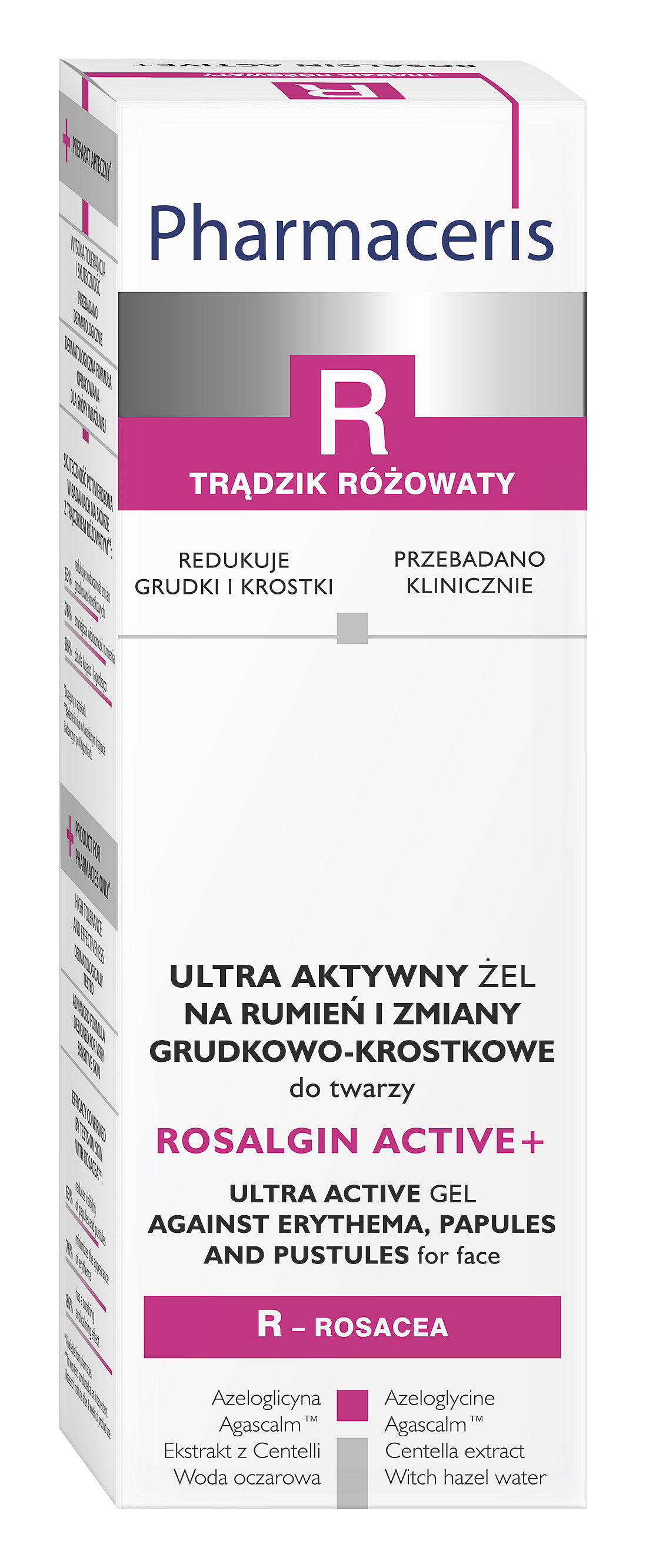 Pharmaceris R, żel ultra aktywny na rumień i zmiany grudkowo-krostkowe do twarzy, 30 ml