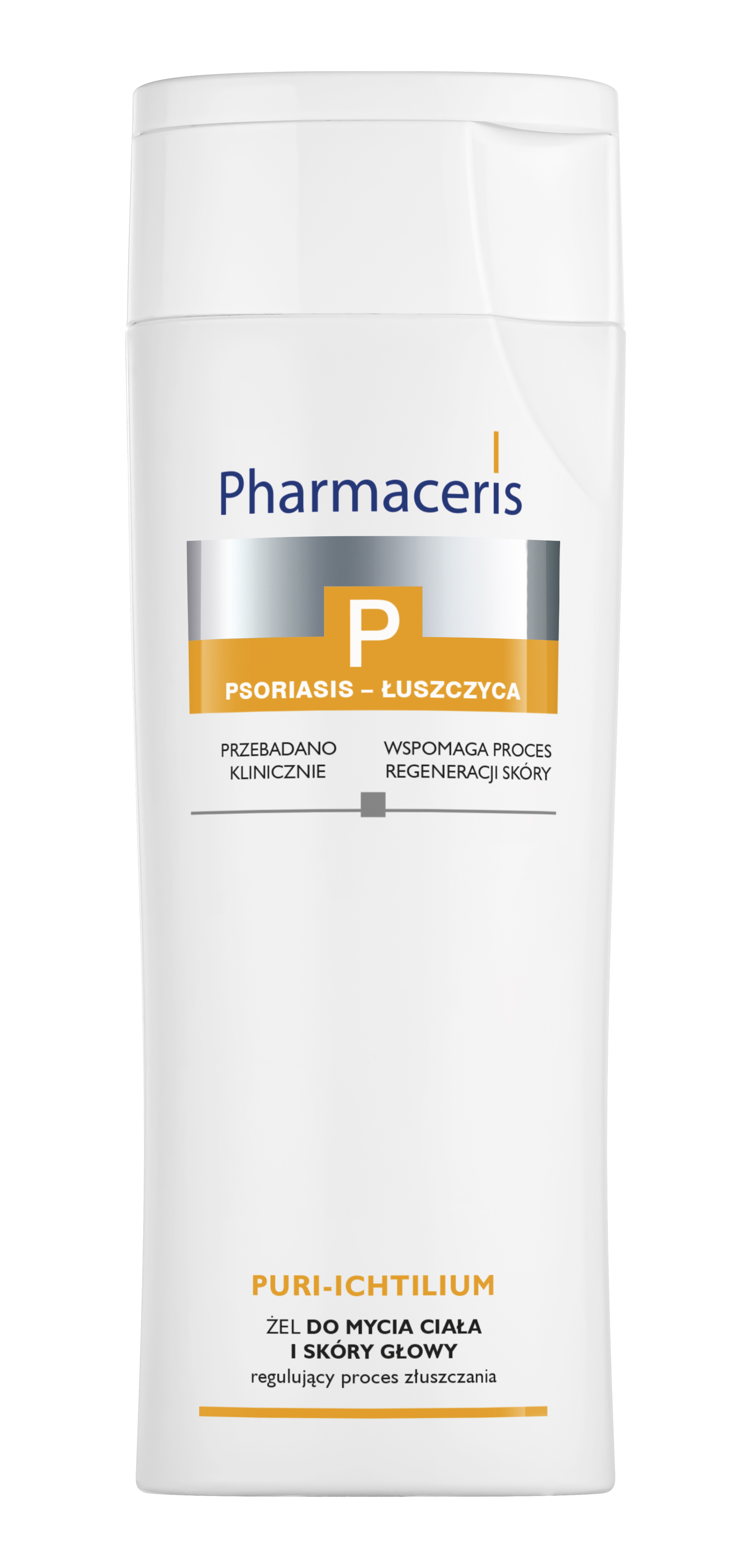 Pharmaceris P Puri-Ichtilium żel do mycia ciała i skóry głowy, 250 ml