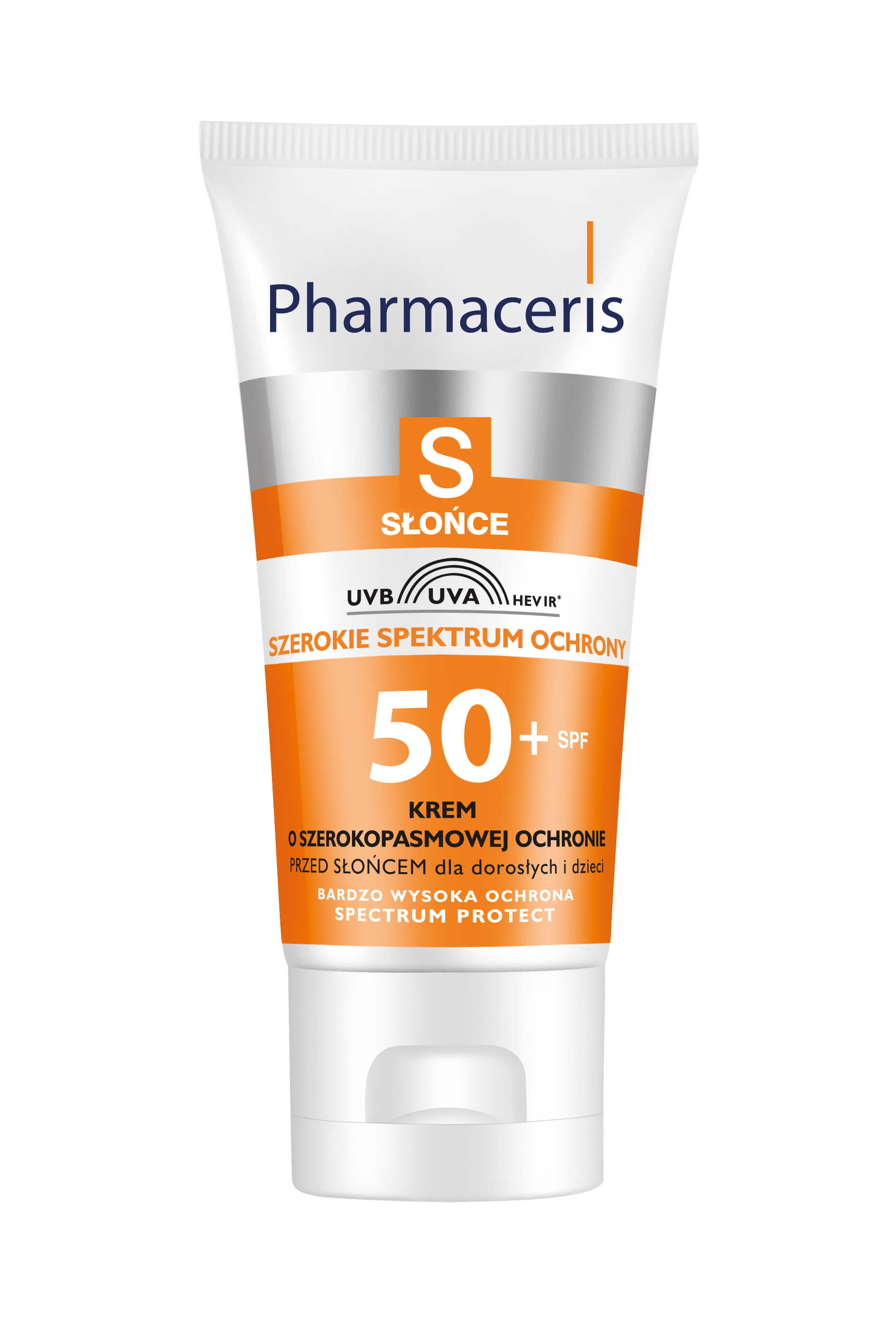 Pharmaceris S Spectrum-Protect, krem o szerokopasmowej ochronie przed słońcem SPF 50+, 50 ml