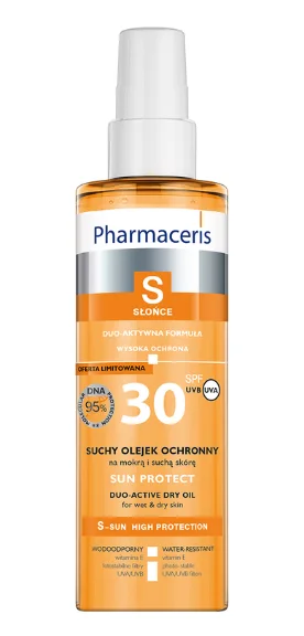 Pharmaceris S, suchy olejek ochronny SPF 30, 200 ml