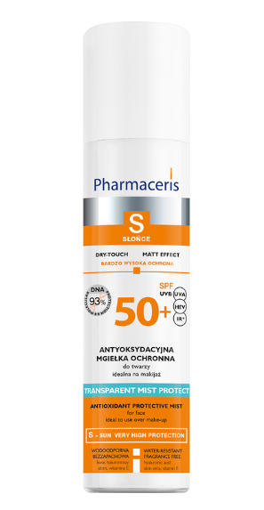 Pharmaceris S Transparent Mist Protect antyoksydacyjna mgiełka ochronna, 75 ml