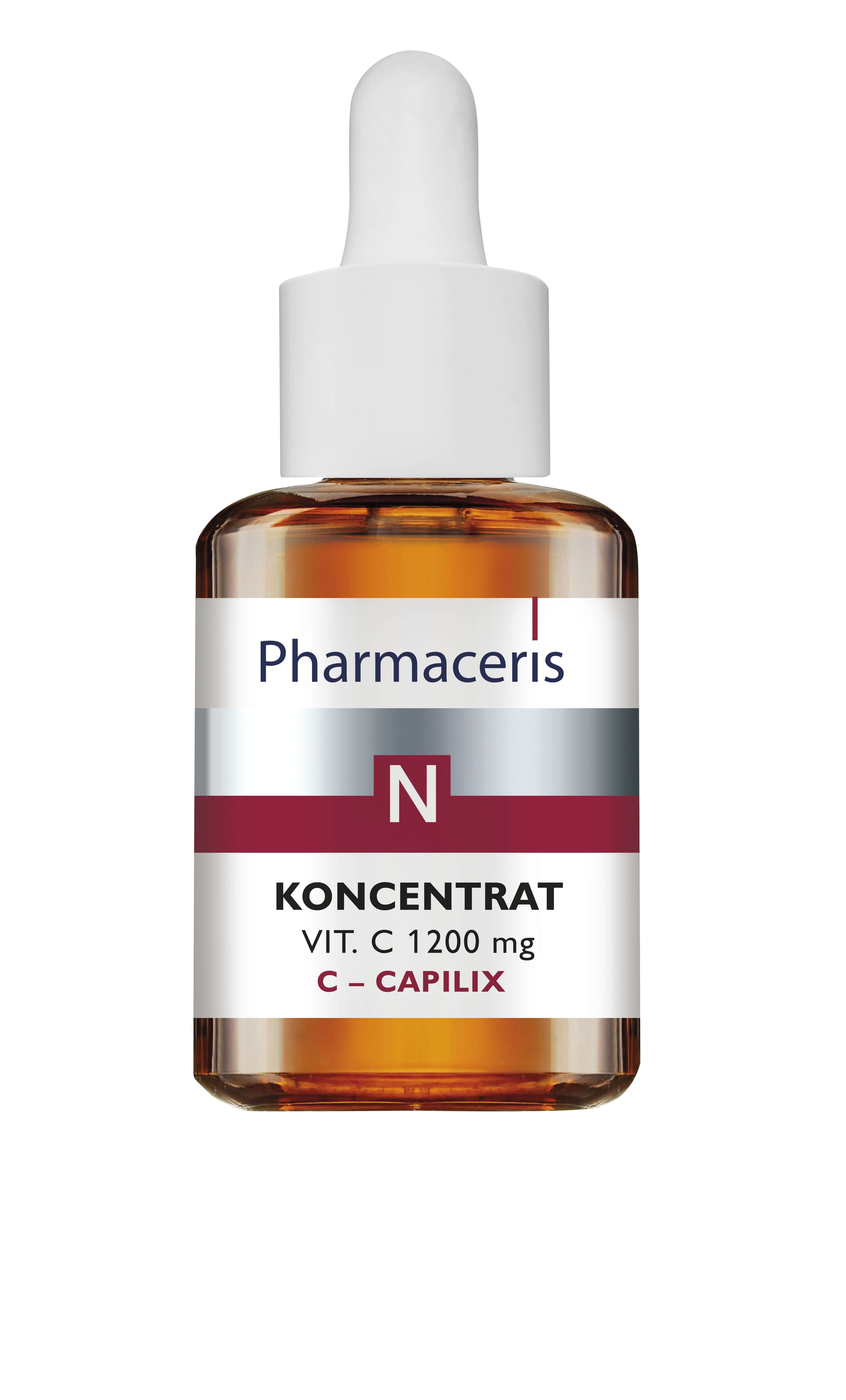 Pharmaceris N C-Capilix , koncentrat z witaminą c na skórę twarzy szyi i dekoltu,  30 ml