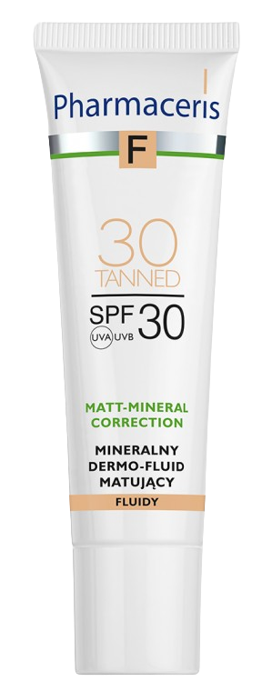 Pharmaceris F MATT-MINERAL-CORRECTION, dermo-fluid, 30 TANNED, 30 ml