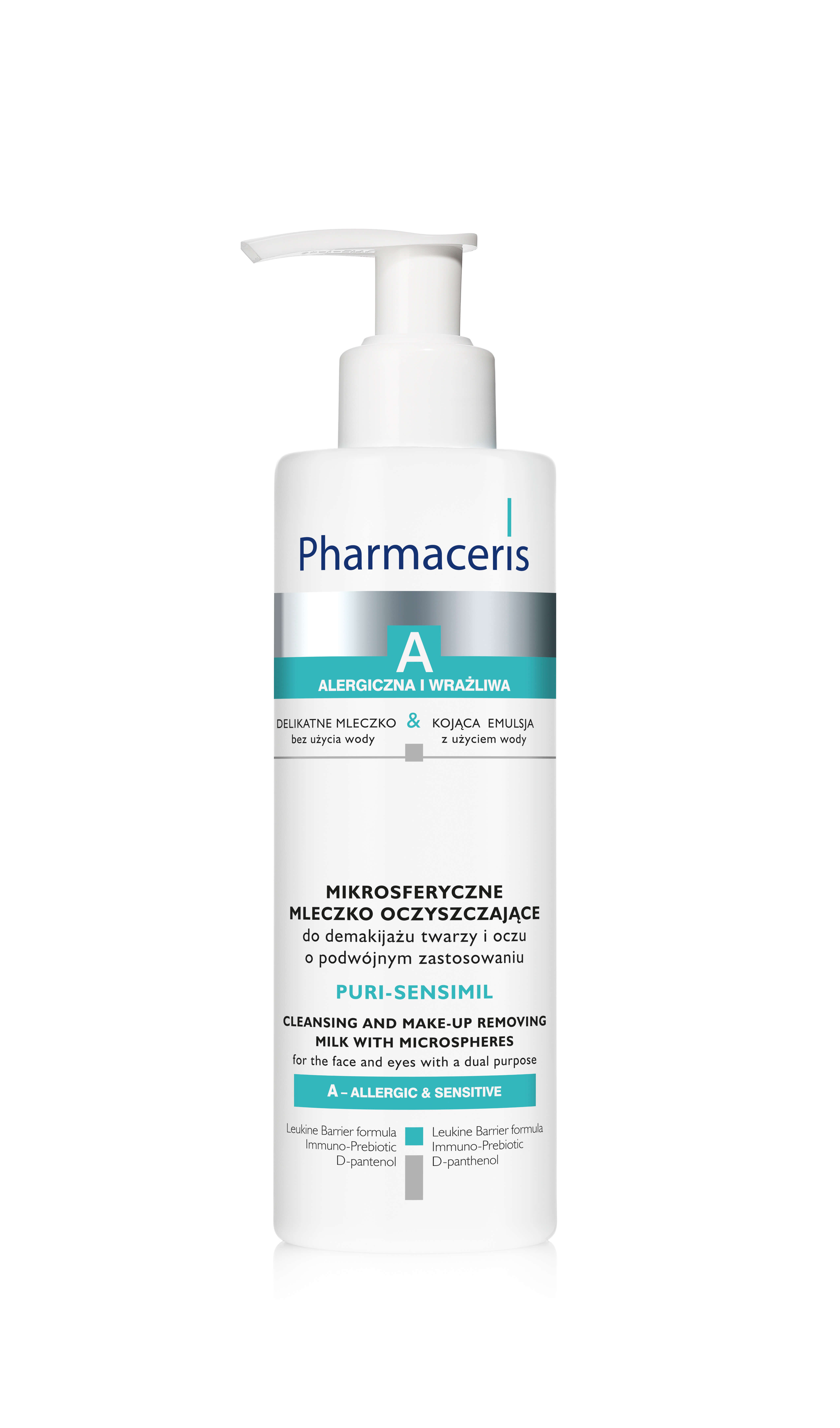 Pharmaceris A Puri-Sensimil,  mikrosferyczne mleczko oczyszczające, 190 ml