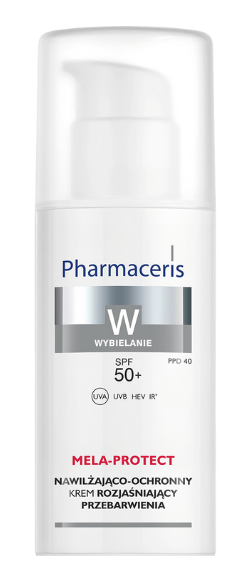 Pharmaceris W Mela-Protect krem rozjaśniający przebarwienia, SPF 50+, 50 ml