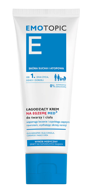 Emotopic Med+ krem na egzemę, 75 ml 