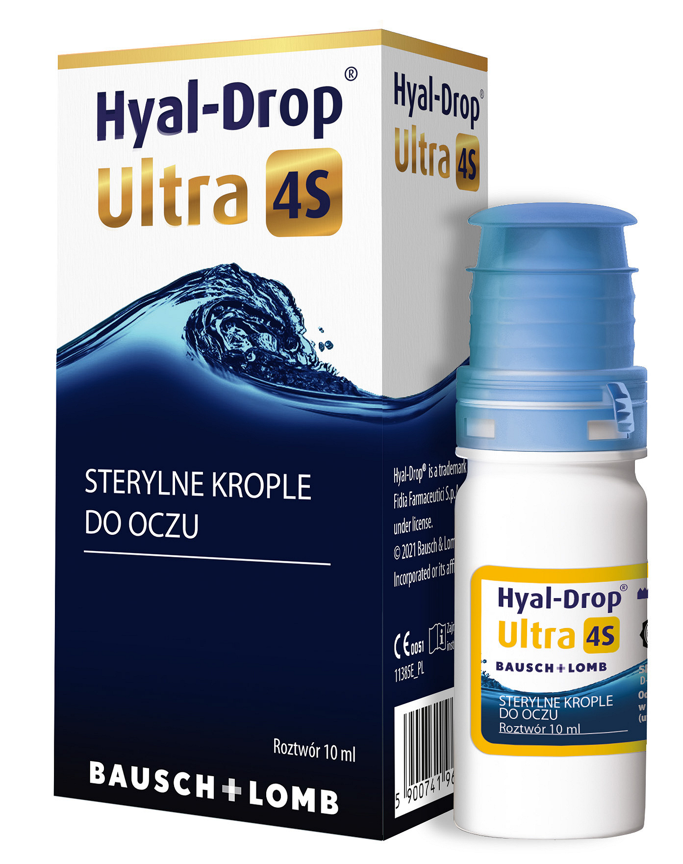 Hyal-Drop Ultra 4S krople do oczu, 10 ml