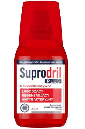 Suprodril Plus, płyn do płukania jamy ustnej, 200 g