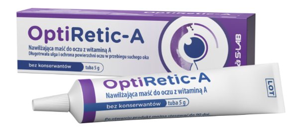 OptiRetic-A maść do oczu, 5 g