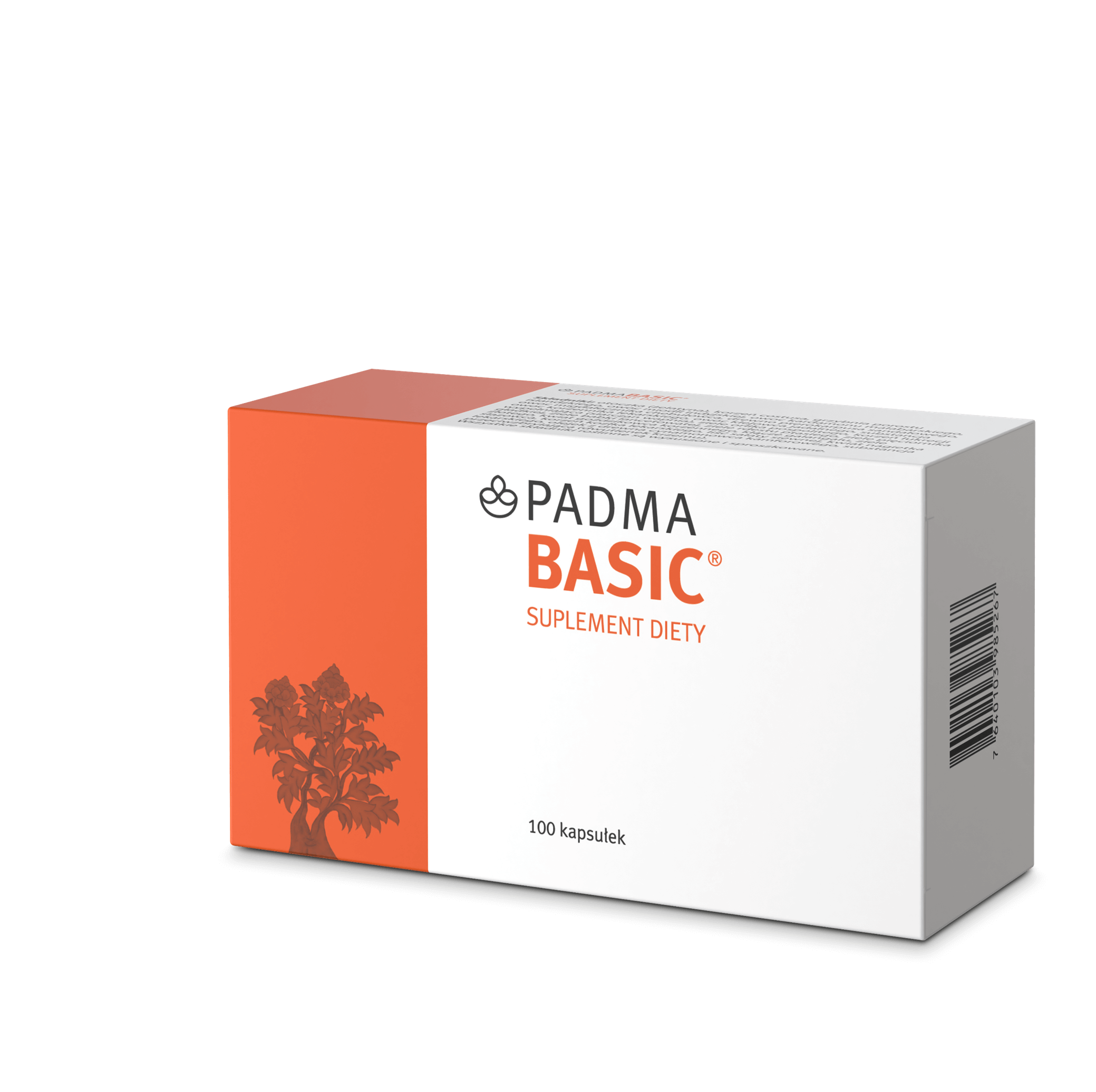 Padma BASIC, tabletki ze składnikami wzmacniającymi odporność i układ oddechowy, 100 szt.