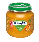 Bobovita zupka marchewkowa z ryżem, 4m+, 125 g