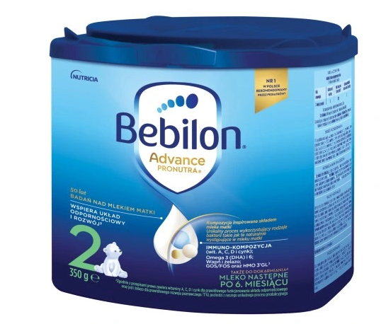 Bebilon 2 Pronutra Advance, mleko następne od 6. miesiąca życia, 350 g