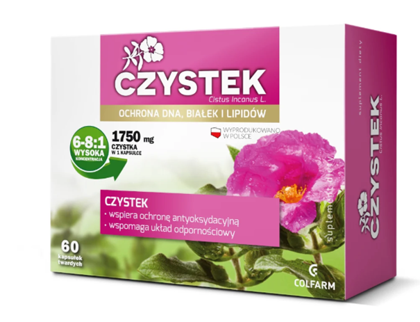 COLFARM Czystek, 60 kapsułek