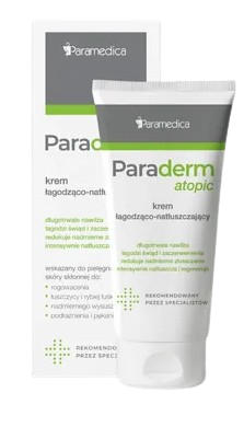Paraderm Atopic, krem łagodząco - natłuszczający, 85 g