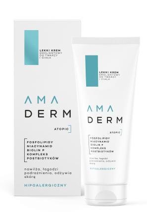 AMADERM ATOPIC, krem emolientowy, 200 ml KRÓTKA DATA 30.09.2025