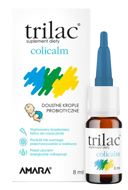 Trilac Colicalm, krople, 8 ml