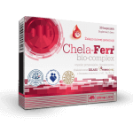 Olimp Chela-Ferr Bio-Complex kapsułki ze składnikami uzupełniającymi dietę w żelazo, 30 szt.